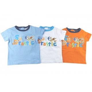 DISNEY FINDING NEMO BABY BOYS  T-Shirt in 3 colours -- £2.99 per item - 4 pack